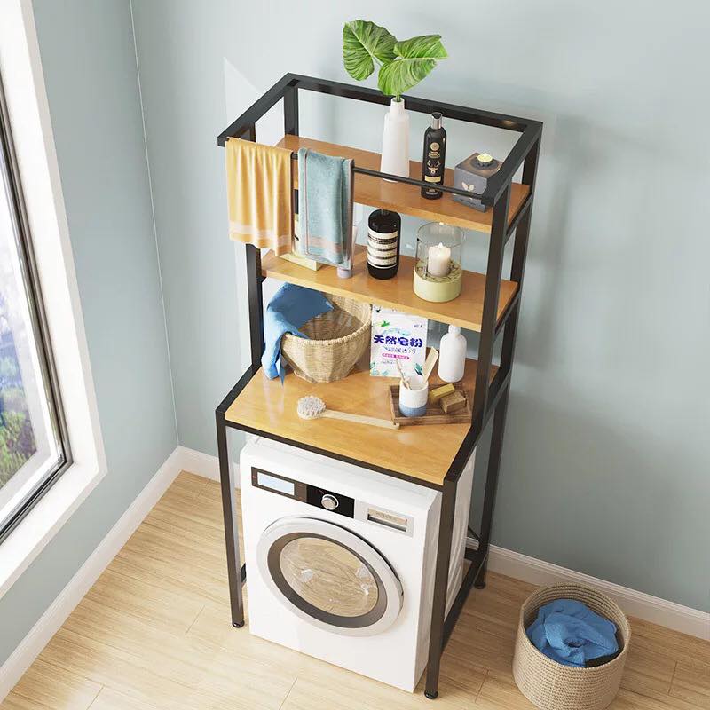 Mini Fridge Washing Machine Bathroom Organizer Rack