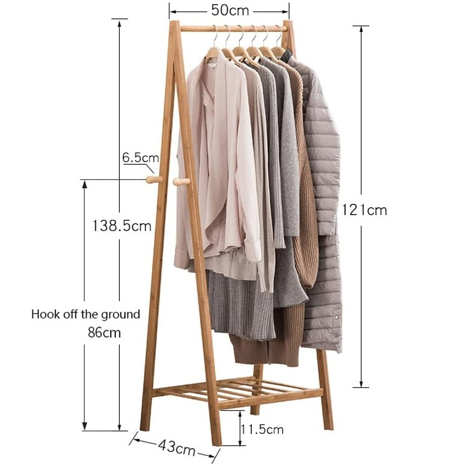 Bragi Clothing Garment Rack with Shelf