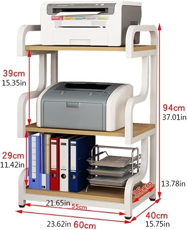 Printer Stand Floor-Standing Printer Stand Desktop Printer Stand Organizer