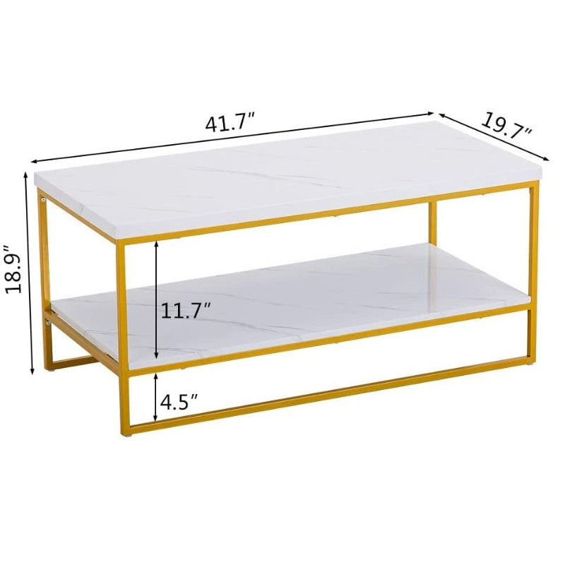 Luxurious 2-Tier Lounge Living Drawing Room Table