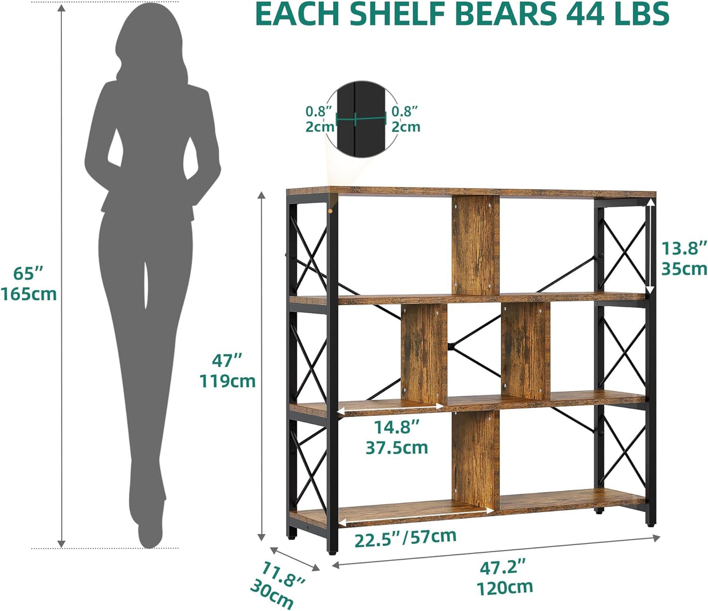 Yitay Bedroom Office Lounge Drawing Living Room book case Rack