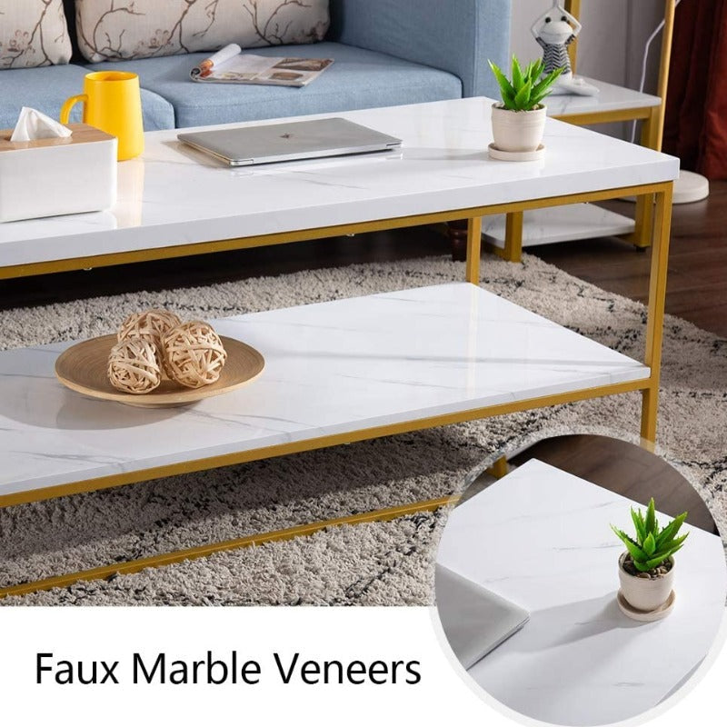 Luxurious 2-Tier Lounge Living Drawing Room Table