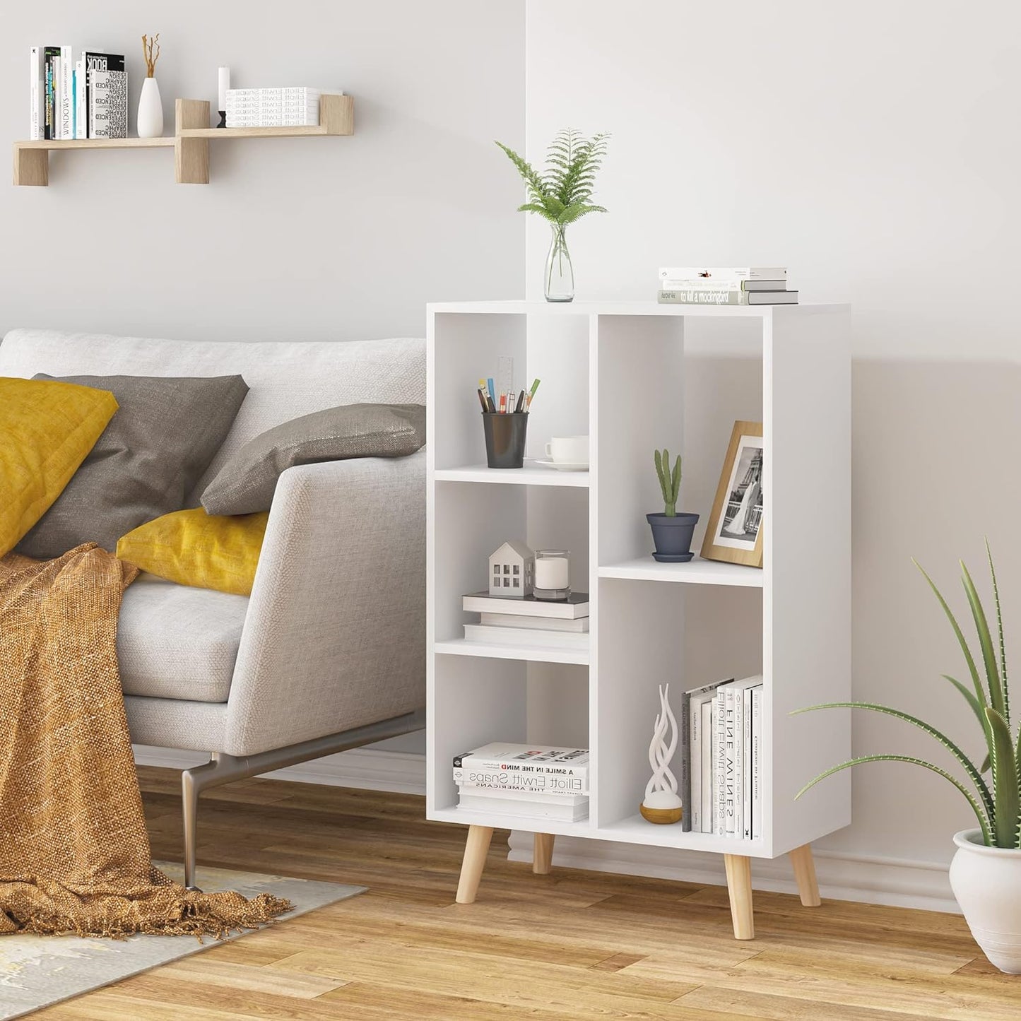 Wudu Hollow Lounge Drawing Room Storage Office book case Decor