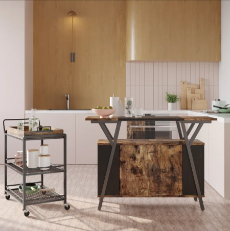 Linneman Kitchen Island Organizer Rack