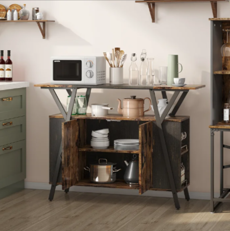Linneman Kitchen Island Organizer Rack