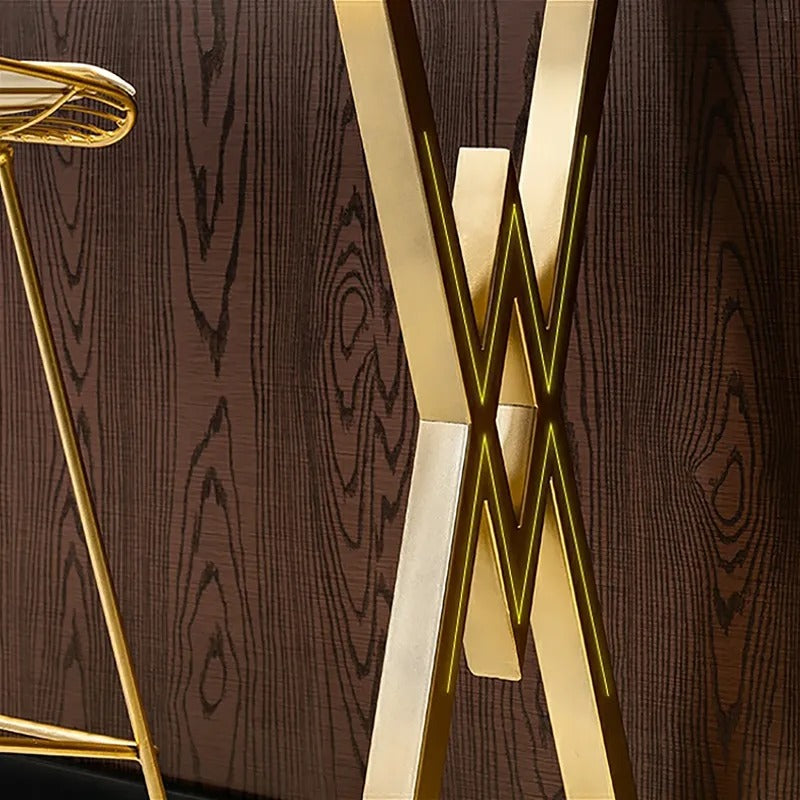 Spurious Living Lounge Drawing Room Breakfast LED Console Table