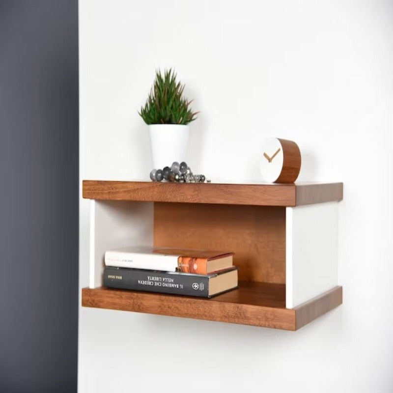 Centurial Living Lounge Bedroom Entryway Floating Organizer Shelf