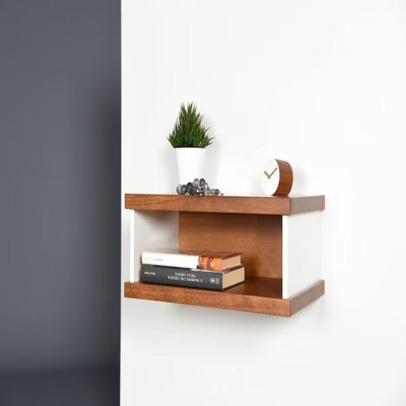 Centurial Living Lounge Bedroom Entryway Floating Organizer Shelf