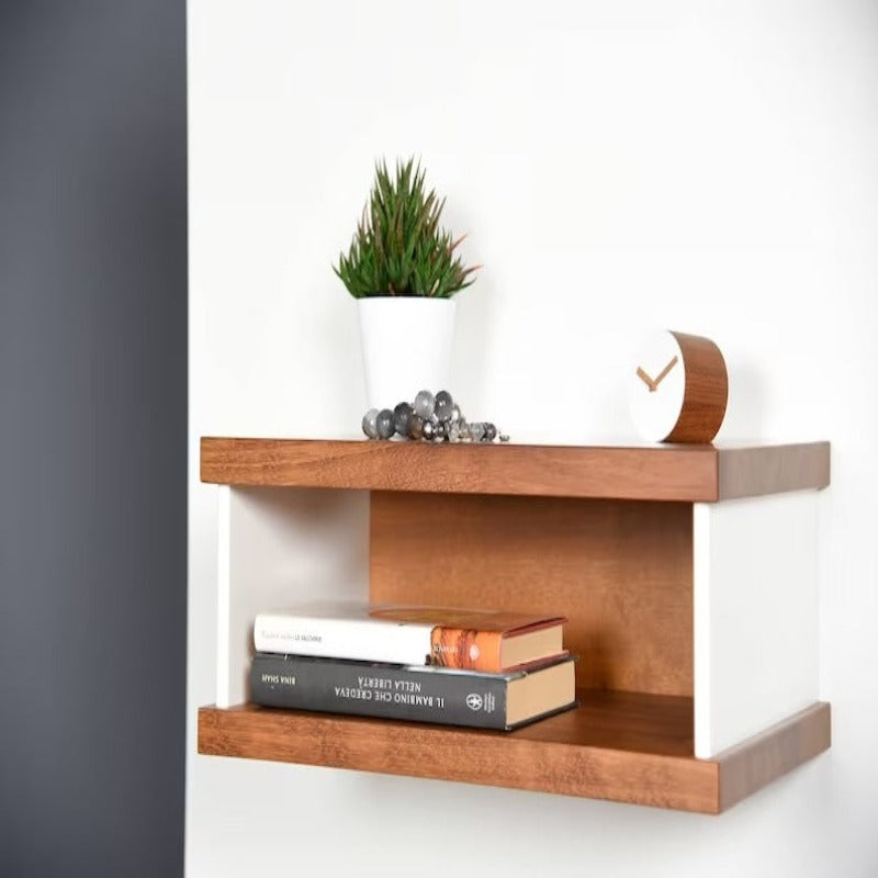 Centurial Living Lounge Bedroom Entryway Floating Organizer Shelf