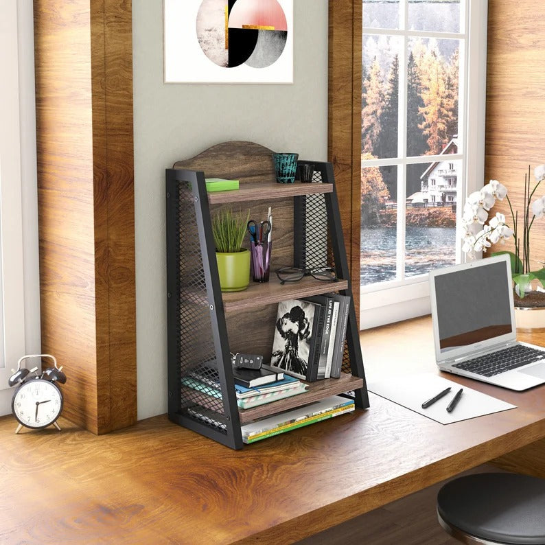 Trestle Modern Spice Coffee Kitchen Organizer Storage Rack