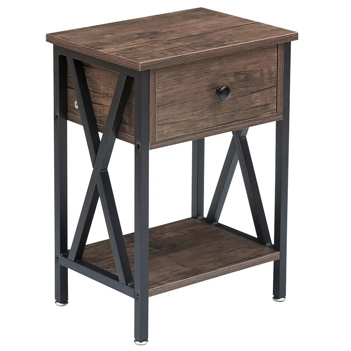 Halstein Lounge Bed Room Organizer Side Table Decor