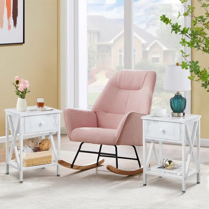 Halstein Lounge Bed Room Organizer Side Table Decor