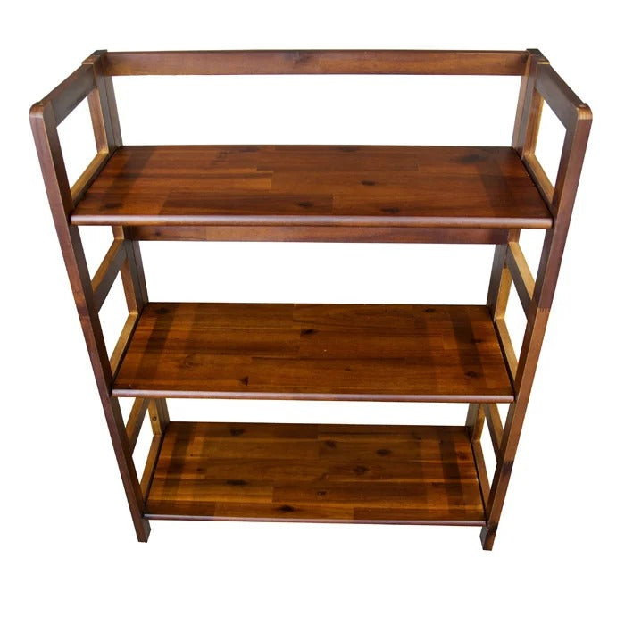 Muhittin Solid Wood Living Drawing Bedroom Office Work book case Organizer Rack