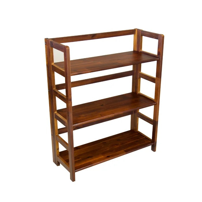 Muhittin Solid Wood Living Drawing Bedroom Office Work book case Organizer Rack
