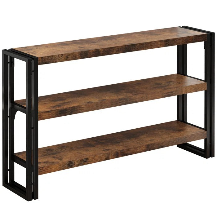 Smokestack Living Lounge Hallway book case Media Console Table