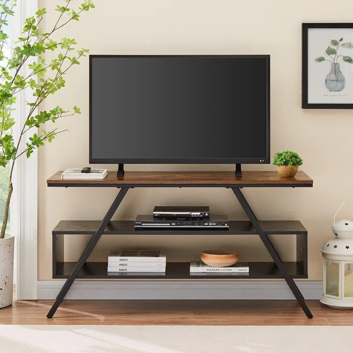 Pravinn Lounge LED book case Media Console Table