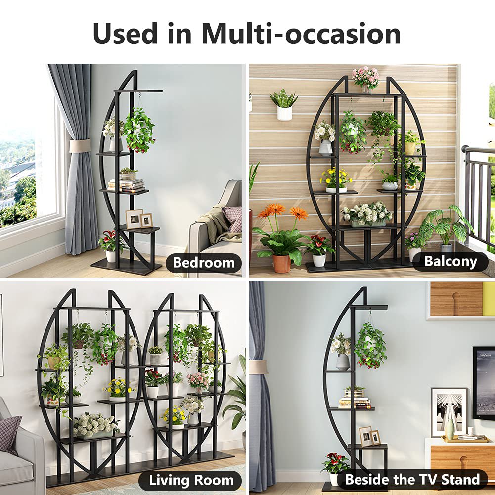 Bonsai Plant Rack Organizer Decor