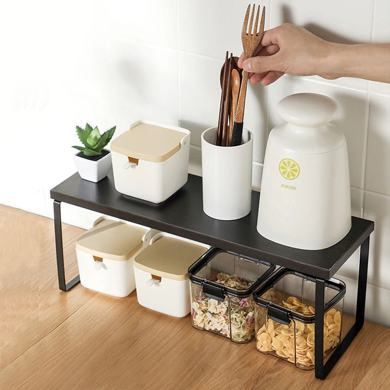 Kitchen Cabinet Metal Rack (Pack of 2)