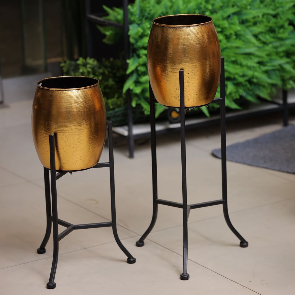 Metal Flower Pot 3