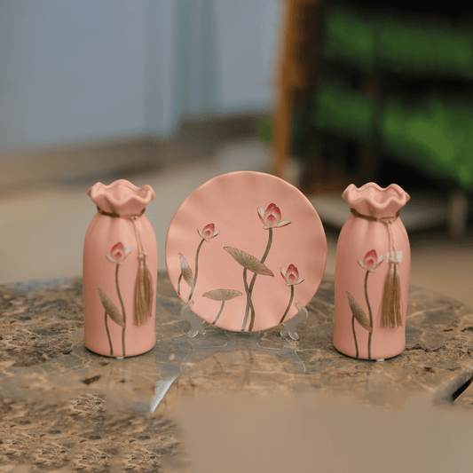 Ceramic Vase 3 Pcs Set -4