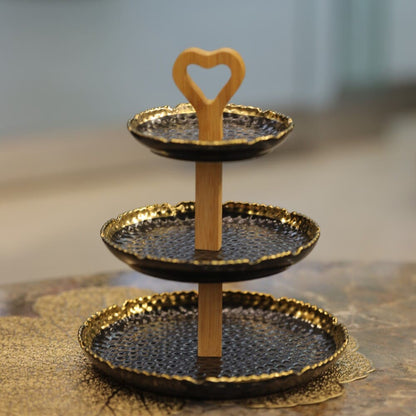 Ceramic Serving Dish 3 Tier