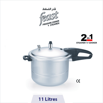 Kitchen King Feast Pressure Cooker 2 In 1