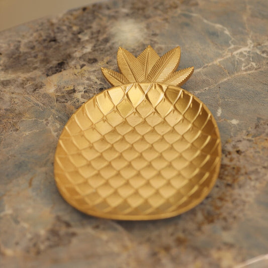 Golden Pineapple Tray