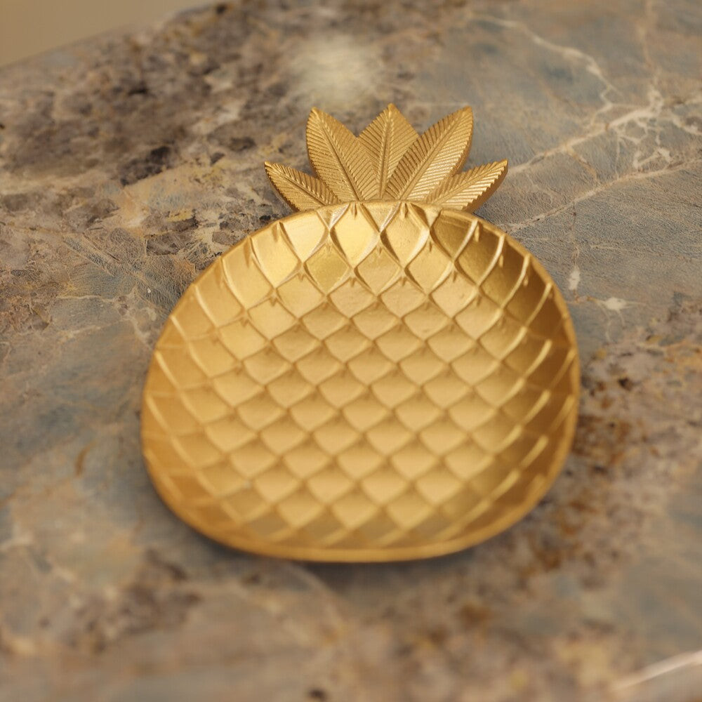 Golden Pineapple Tray