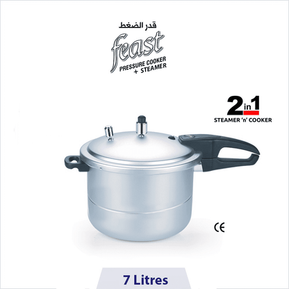 Kitchen King Feast Pressure Cooker 2 In 1