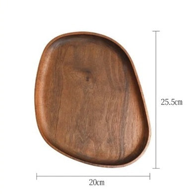 Contorted Wooden Kitchen Serving Tray