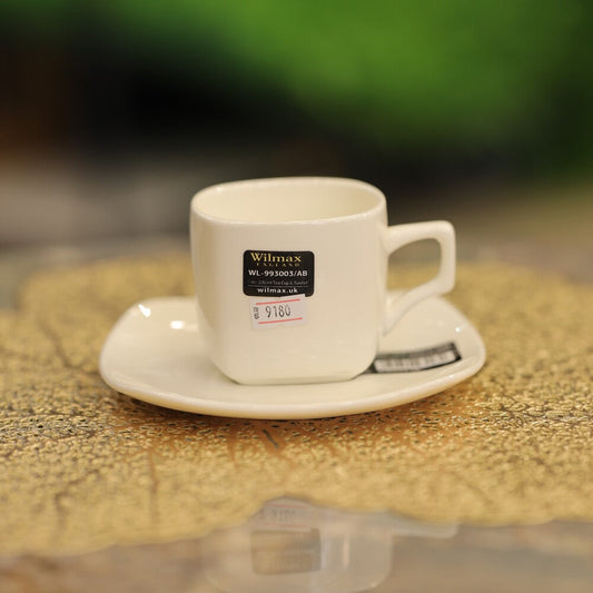 Wilmax Cup & Saucer No.WL-993003 (6 Pcs Set)