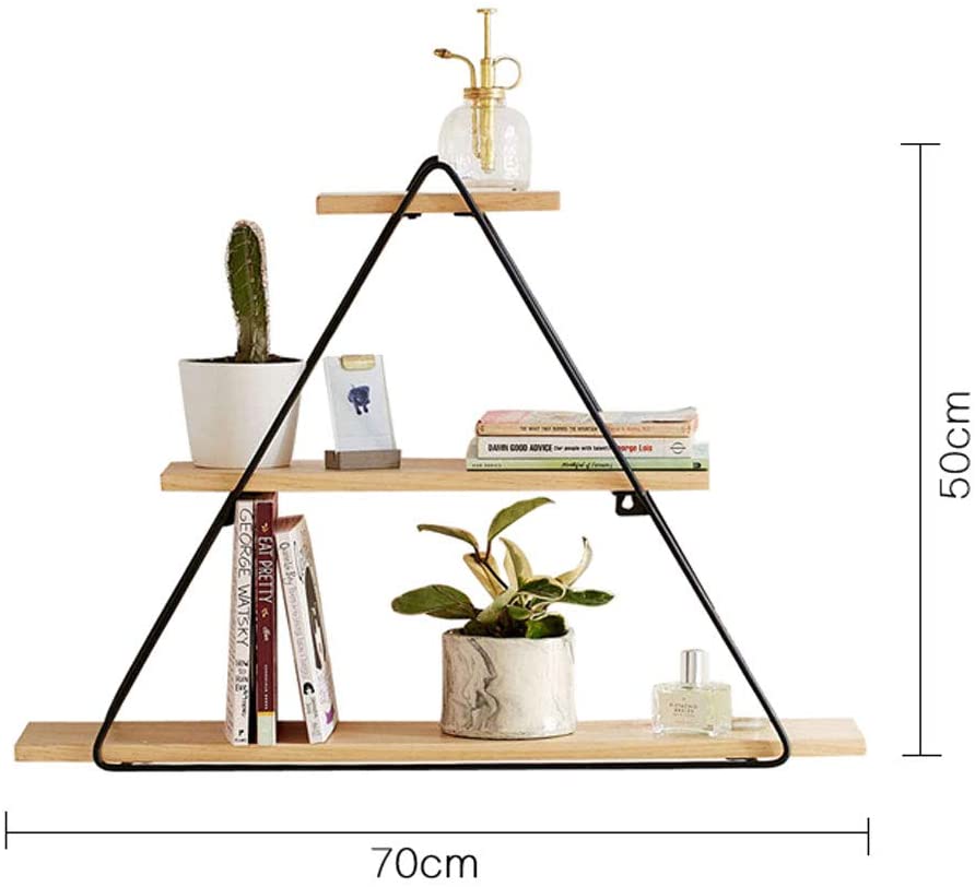 Chengxin Triangle Floating Wall Metal Organizer Shelf Decor - Special