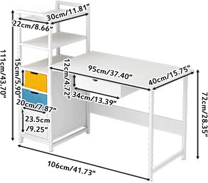 AAAZ Home Office Workstation Writing Organizer Desk Table