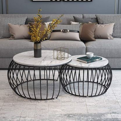 Nordic Homestay Coffee Tables with Small & Large Tea Tables