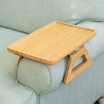 Couch Arm Tray Table, Portable Table and Side Tables for Small Spaces