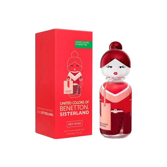 Benetton Sisterland Red Rose EDT 80ML