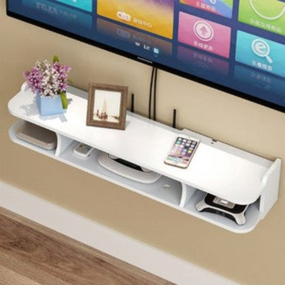 Floating Wifi Lounge Living Room Organizer Shelve