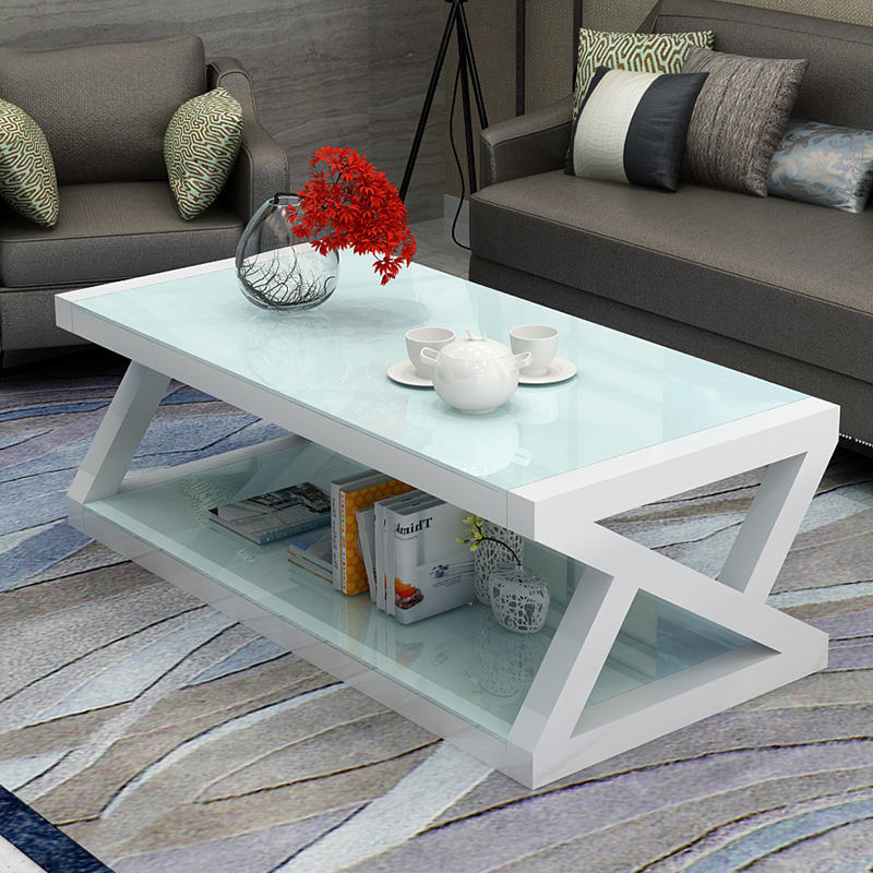 Meandering Industrial Cocktail Lounge Living Center Coffee Tea Table