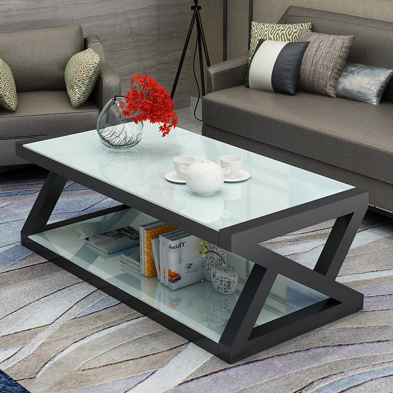 Meandering Industrial Cocktail Lounge Living Center Coffee Tea Table