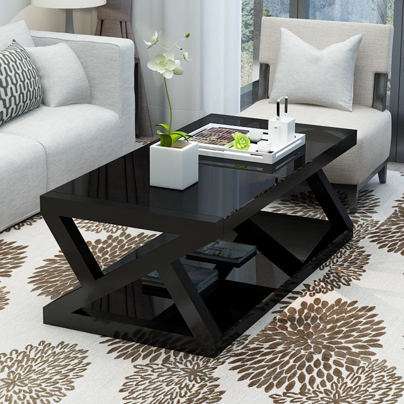 Meandering Industrial Cocktail Lounge Living Center Coffee Tea Table