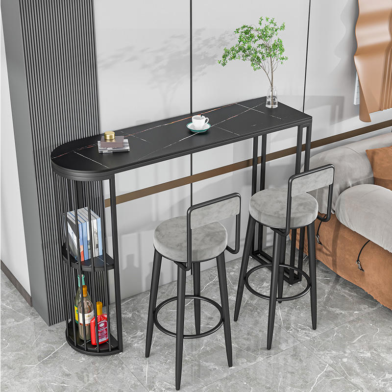 Modem Style Wood Height Dining Table