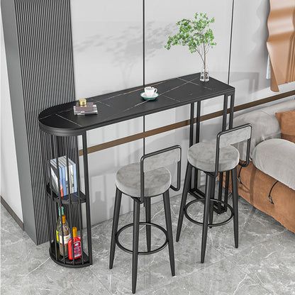 Modem Style Wood Height Dining Table