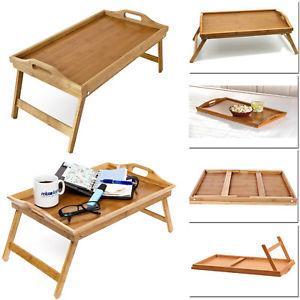 Bamboo Wooden Tray & Table