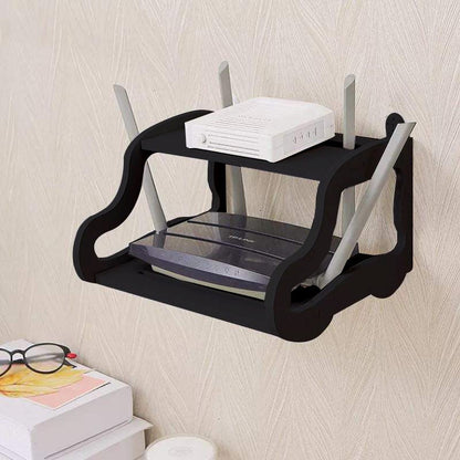 Double Layer Wall Mounted Lounge Living Room Floating Shelve Stand