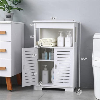 Double Door Bathroom Cabinet Organizer