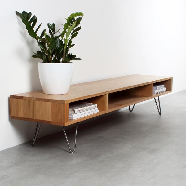 The Marston Lounge Console Hairpin Stand