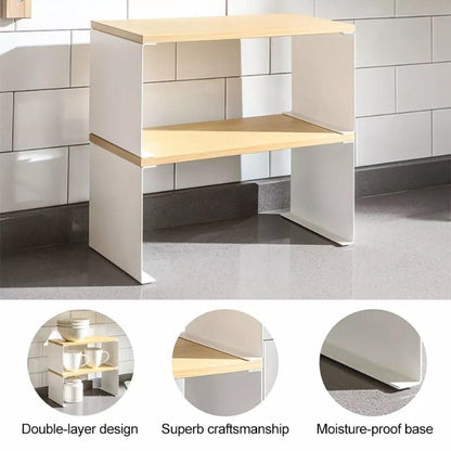 The Desktop Storage Rack (2-Tier)