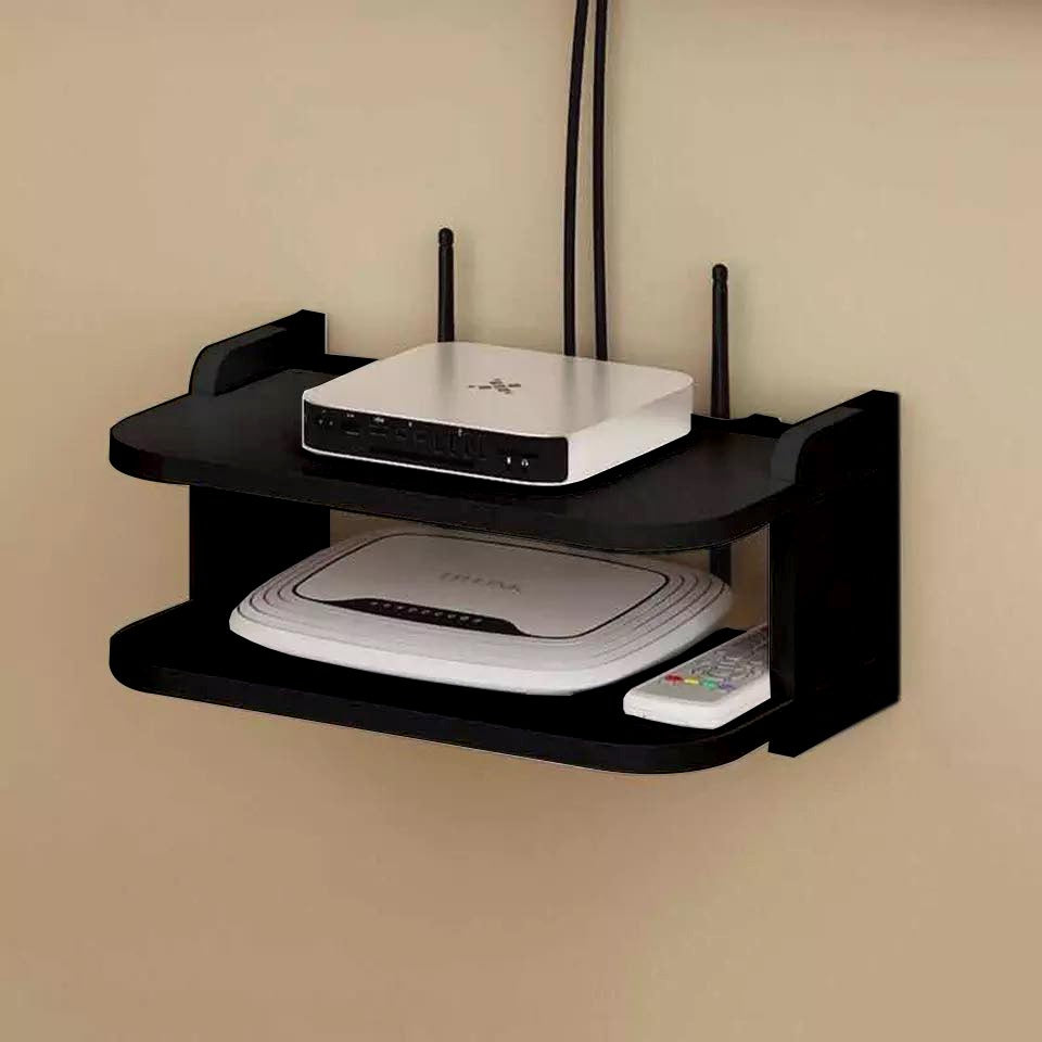 Floating Wifi Lounge Living Room Organizer Shelve