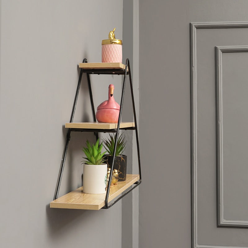 Chengxin Triangle Floating Wall Metal Organizer Shelf Decor - Special