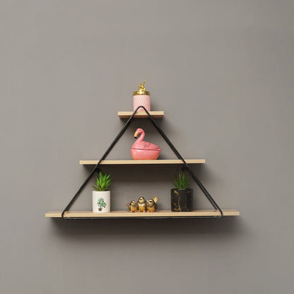 Chengxin Triangle Floating Wall Metal Organizer Shelf Decor - Special